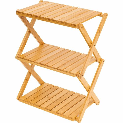 ハイランダー「バンブー3段ラック」 イメージ