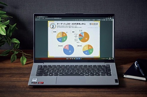 Lenovo「IdeaPad Slim 550 82LM00K4JP」 イメージ