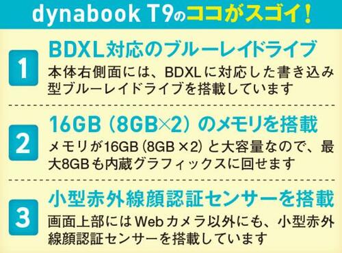 OfficeもBDドライブも搭載で全体的なバランスが良いT9 イメージ3