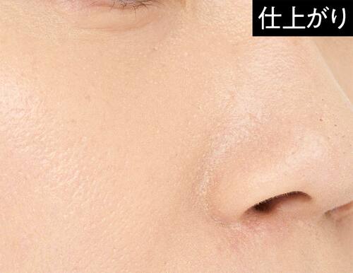 仕上がり：なめらかなツヤ肌に 崩れにくいファンデーションおすすめ イメージ