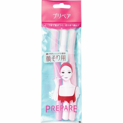 L字カミソリおすすめ 資生堂 プリペア 顔そり用(L) イメージ2