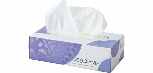 10位: ［合計66点］エリエールのティッシュはクリネックスとほぼ同じ印象 ティッシュペーパーおすすめ イメージ