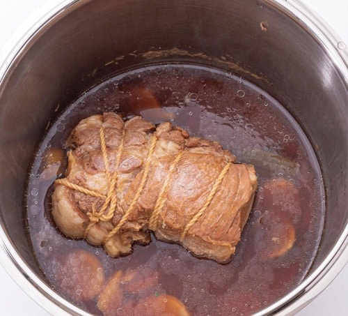 煮豚は口の中でほぐれる食感 圧力鍋おすすめ イメージ