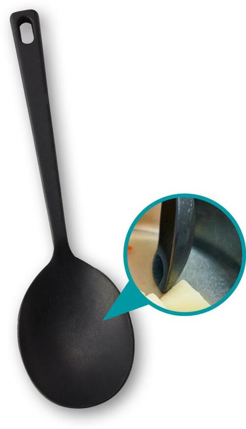 菜箸・ヘラなど1本で何役もこなす無印良品のシリコーンスプーン イメージ