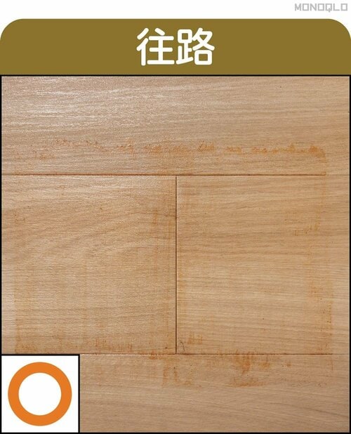 【往路】往路だけでは汚れが残ります スチームクリーナーおすすめ イメージ