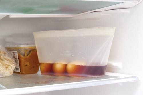 シリコーンバッグを使うメリット3：冷蔵保存ができる シリコーンバッグおすすめ イメージ