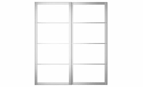 PAX:引き戸用アルミ枠 レール付き:引き戸