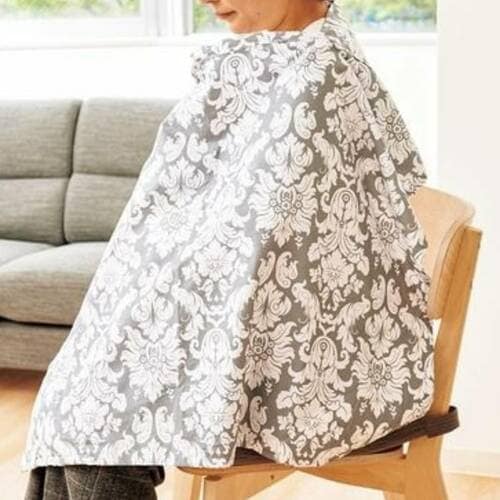 面積が大きくて安心だけどシワは目立つかも 授乳ケープおすすめ イメージ