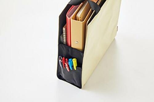 背表紙が見える「ミーティングバッグ〈myfocus〉」 イメージ2