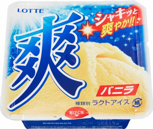 ロッテ:爽 バニラ:アイスクリーム