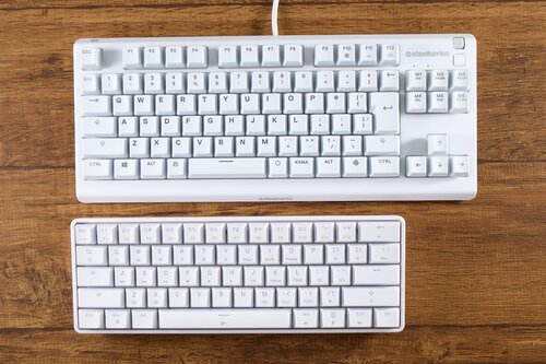 選び方3：「サイズ」と「配列」 キーボードおすすめ イメージ