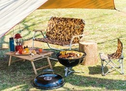 ゆったりキャンプは「ロースタイル」で作るテーブル＆チェア4選