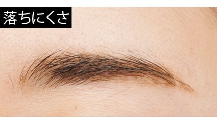 落ちにくさ アイブロウおすすめ イメージ