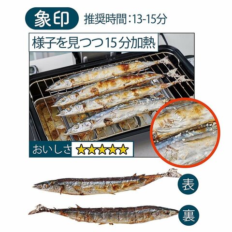 ZOJIRUSHI 開閉式フィッシュロースター EF-VG40 2022年製 31ZMumt8hJS.jpg_BO30,255,255,