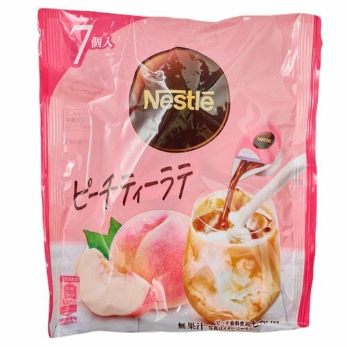 紅茶ポーションおすすめ ネスレ ポーション ピーチティーラテ イメージ