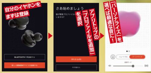 “最高の音”をつくるための手順は超簡単! おすすめワイヤレスイヤホンおすすめ イメージ
