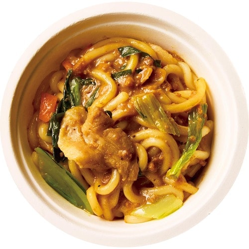 完全栄養食おすすめ 日清食品 冷凍 完全メシ DELI 旨辛豆板醤の肉味噌まぜうどん イメージ2