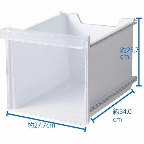 【収納力】買い物かご3個分+約5.6L分 セカンド冷凍庫おすすめ イメージ3