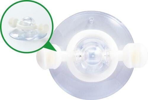 吸盤が分解できないのが残念！ セリアのQ-ban歯ブラシホルダー イメージ