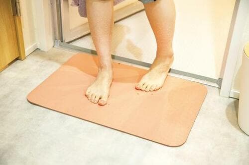 お風呂上がりに足裏が冷たくない イメージ