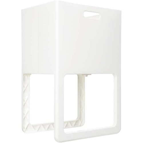 【ランドリーバスケット】伊勢藤(ISETO) 「ランドリーバスケット 折りたたみ&脚付きバスケット ACOT ホワイト」 Amazonブラックフライデーセールアイテムおすすめ イメージ