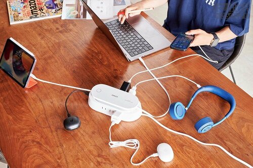 「巻き取り」が秀逸で充電系がまとまる！ 充電ステーションおすすめ イメージ
