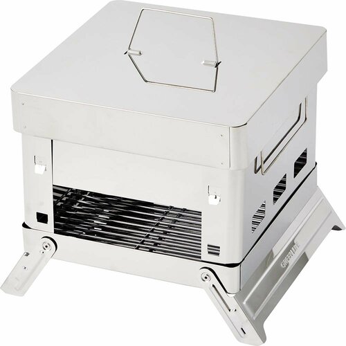 グリーンライフ「蓋付き折りたたみバーベキューコンロ OCB-32」 イメージ