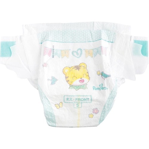 テープタイプ紙おむつおすすめ パンパース さらさらケアテープ Sサイズ 70枚入り イメージ2