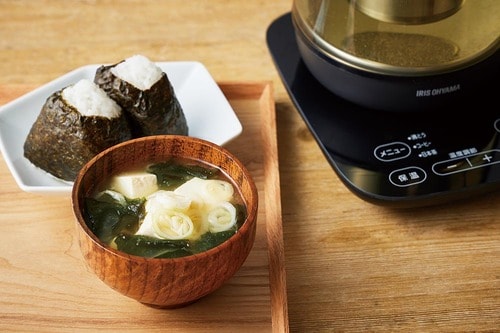 茶こしつき電気ケトルの裏技:だしを手軽にとれる! 茶こし付き電気ケトルおすすめ イメージ3