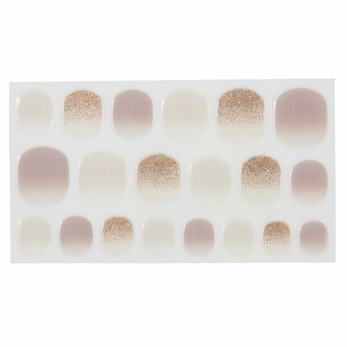 ジェルネイルシールおすすめ S&K NAIL ネイルシール/ピンクベージュ&グレーベージュ イメージ2