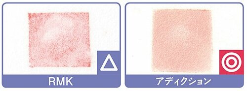 皮脂にもこすれにも負けない安心の粉質で色をキープ