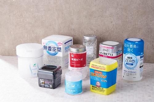 置き型消臭剤の集合写真