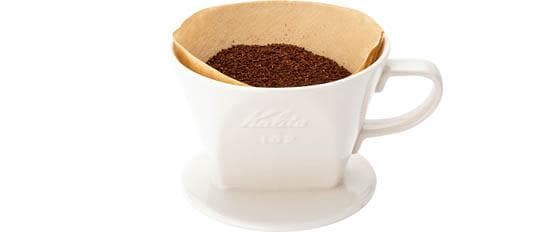 カリタ:陶器製 コーヒードリッパー102-ロト:コーヒー用品