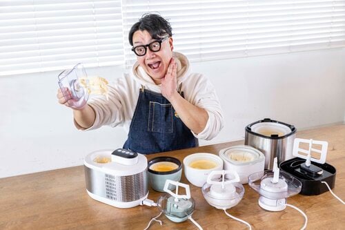 テスト1：仕上がり アイスクリームメーカーおすすめ イメージ