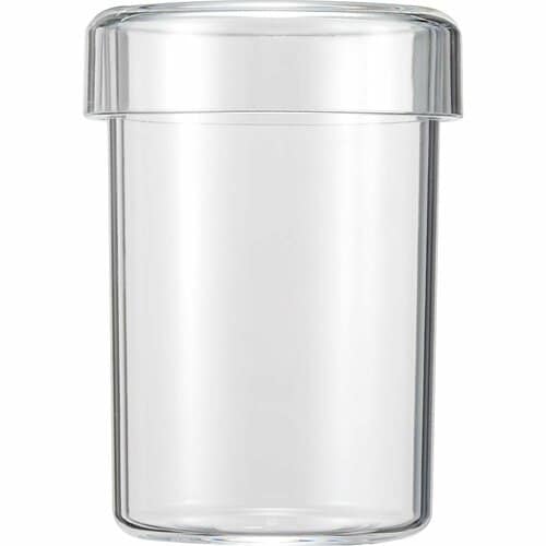 無印良品「アクリル小物容器・スリム」(約直径70×97mm) イメージ