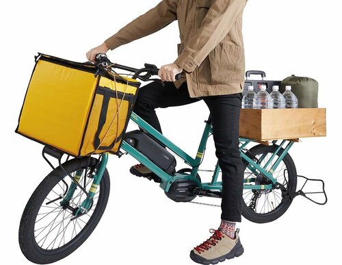 超大量の荷物が運べる「BRUNO e-tool」