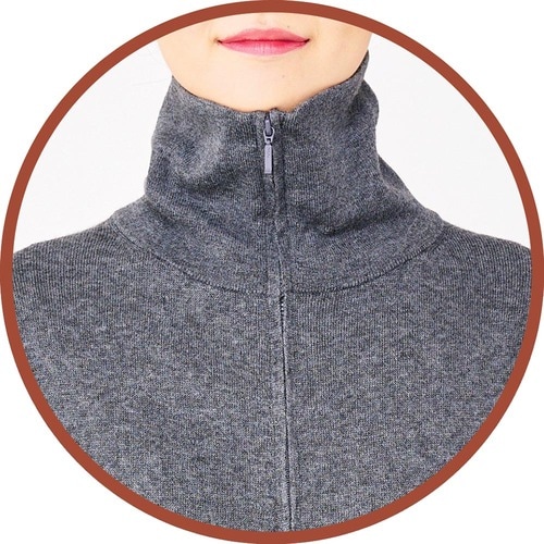 あたたかくて軽いからアウターとして最適 無印良品ファッション　おすすめ イメージ2