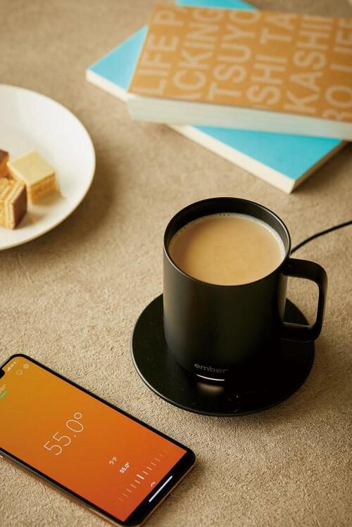 スマホが飲み頃をキープしてくれるエンバー「Ember Mug2」 イメージ