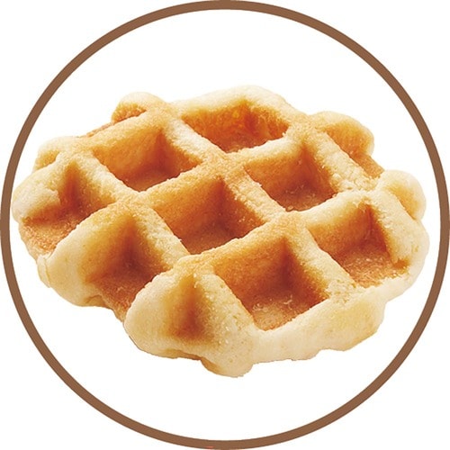 6位: しっとり食感の7プレミアム「糖質50%オフのロカボワッフル」 低糖質スイーツ・お菓子おすすめ イメージ