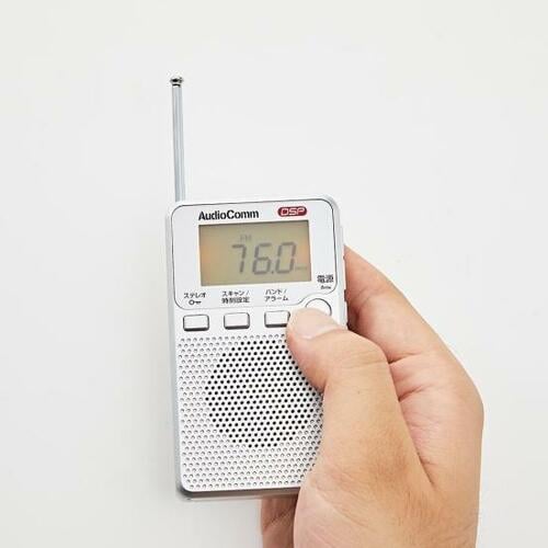［ハイテクタイプ］デジタル表示で低価格のオーム電機「RAD-P2229S」 イメージ2