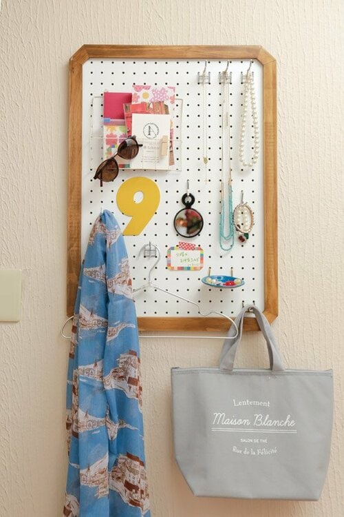 ミニ有孔ボードがかわいすぎる！どこで使っても主役級アクセント イメージ3