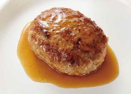 2位直火焼仕上げの和風ハンバーグふっくらして金のハンバーグ超え