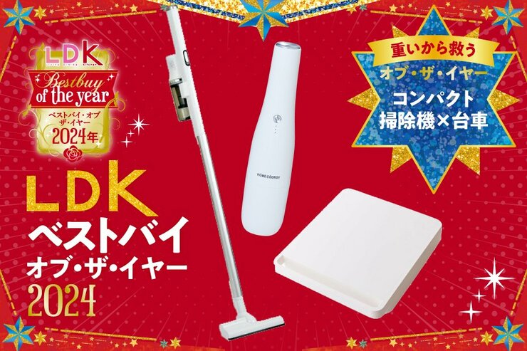 “汚れをためない家”に転生！ 山善&ホームコーディのラク軽掃除機で即リセット習慣【LDKベストバイ2024】