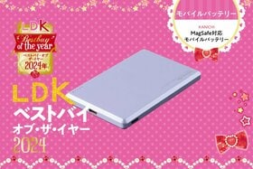 軽い・薄い・コードレス！ 旅先に持っていくべきモバイルバッテリーならKANICHIでしょ【LDKベストバイ2024】