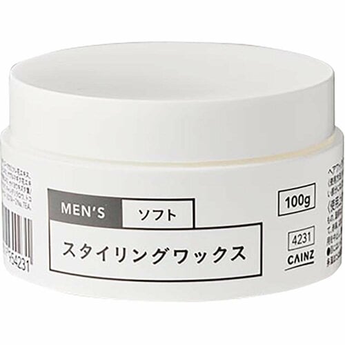 メンズヘアワックスおすすめ カインズ メンズ スタイリングワックス ソフト イメージ1