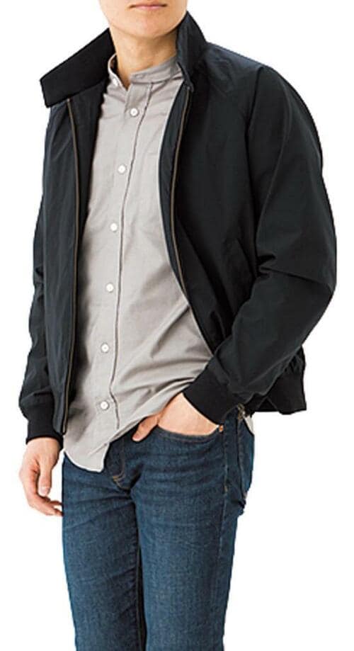 野暮ったさから脱却できる格安スタンドカラーシャツ イメージ3