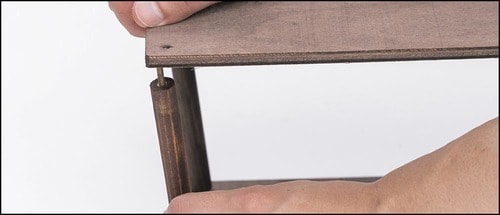 作り方は簡単! 支柱をはめ込むだけで作れる イメージ3