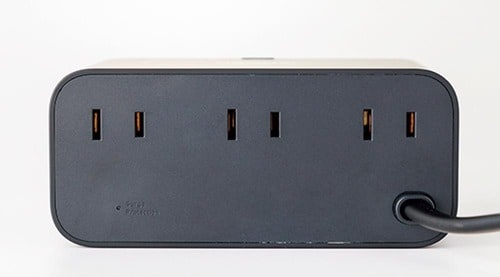 AC差込口3つ搭載で計1000Wまで対応 電源タップおすすめ イメージ