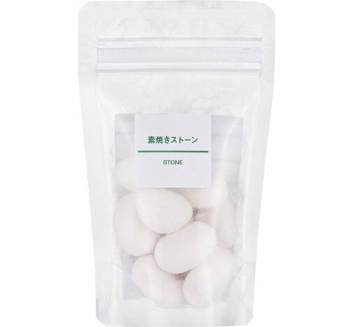 無印良品:素焼きストーン 10個入:インテリア