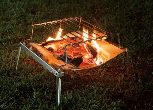 BBQも焚き火も楽しむなら“DOD”コンパクトでも妥協はなし!